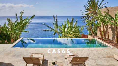 Moradia Rústica V2 com piscina em Falésia no Funchal