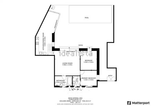 Moradia Rústica V2 com piscina em Falésia no Funchal