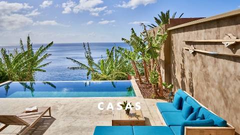 Moradia Rústica V2 com piscina em Falésia no Funchal