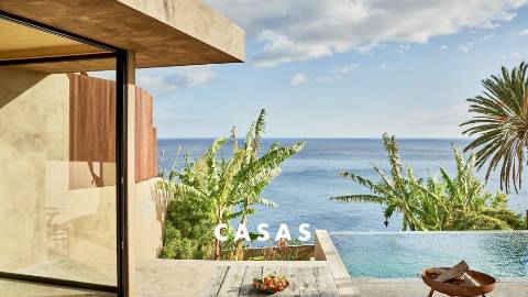 Moradia Rústica V2 com piscina em Falésia no Funchal