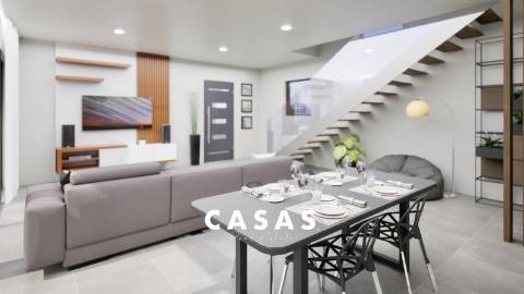 Lote de terreno com 870m2 e com projeto aprovado para construção de duas moradias na Ponta Do Pargo