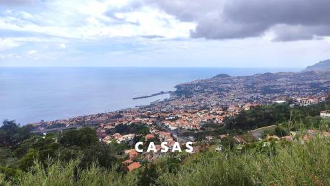 Moradia tradicional Madeirense num Lote de Terreno urbano com 830 m2