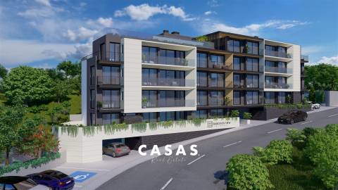 ÚLTIMO Apartamento T1 no 4º piso - Edifício Barcelos View no Pico dos Barcelos no Funchal.