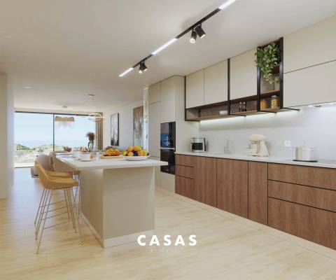 ÚLTIMO Apartamento T1 no 4º piso - Edifício Barcelos View no Pico dos Barcelos no Funchal.