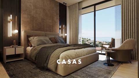 ÚLTIMO Apartamento T1 no 4º piso - Edifício Barcelos View no Pico dos Barcelos no Funchal.