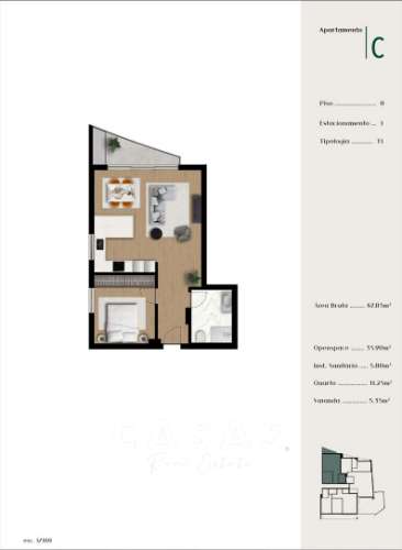 Apartamento T1 Venda em Madalena do Mar,Ponta do Sol