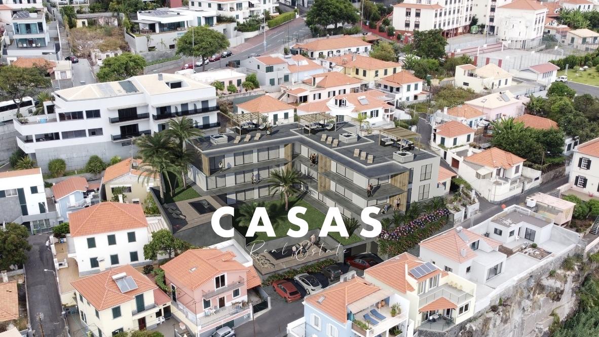 Apartamento T2 com terraço privado em Novo Empreendimento no Funchal