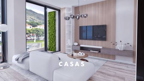 Apartamento T0 com logradouro de 17.50 m² em Machico.