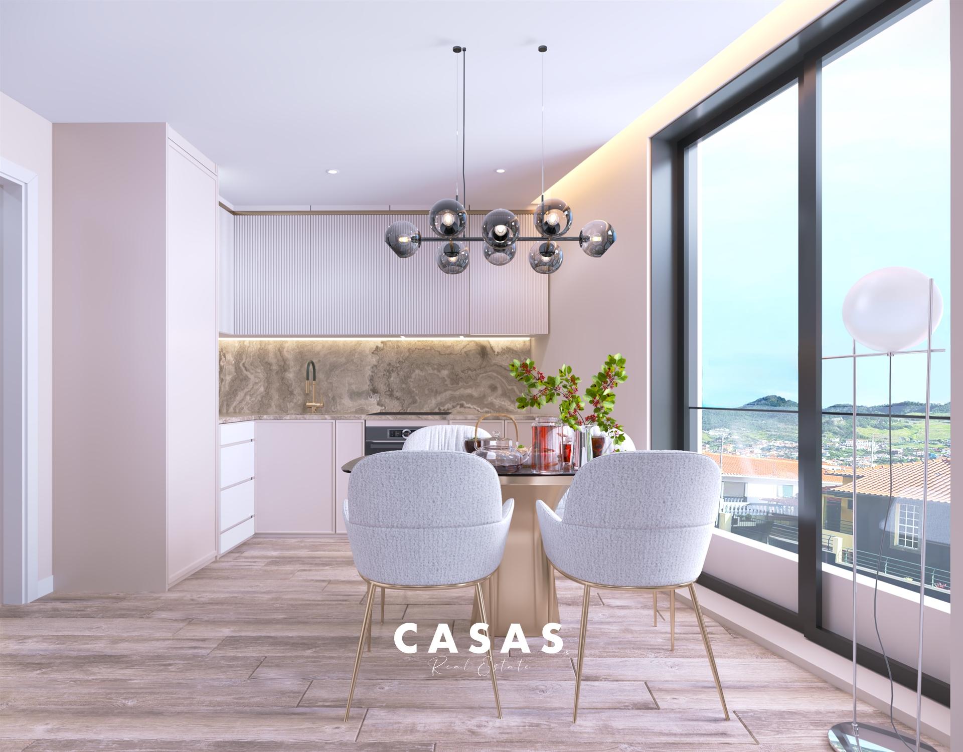 Apartamento T0 com 55 m² em Machico.