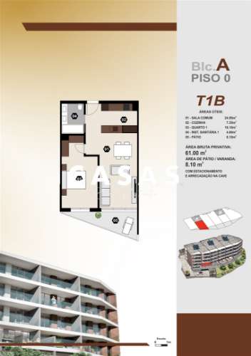 Apartamento T1, Ilha da Madeira, Câmara de Lobos