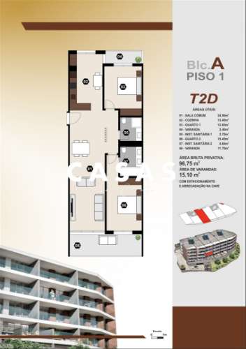 Apartamento T2, Ilha da Madeira, Câmara de Lobos