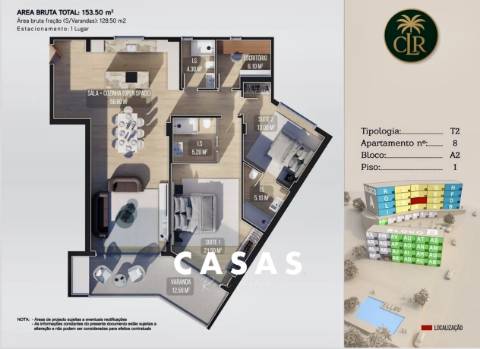 Apartamento T2 Venda em Calheta,Calheta (Madeira)