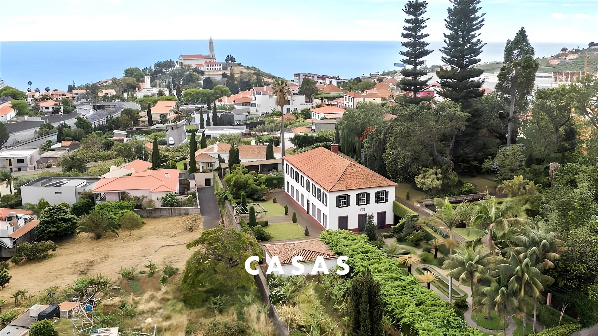 Quinta do Esmeraldo – Um Tesouro Histórico à Venda no Coração do Funchal