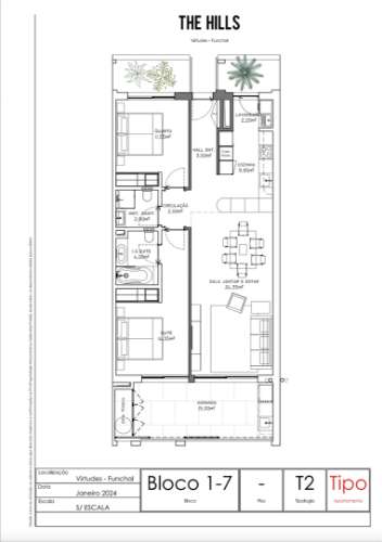 Apartamento T2 Venda em São Martinho,Funchal