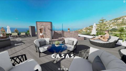 APARTAMENTO T1 Último Andar C/ Terraço de 114.20 m² no Garajau