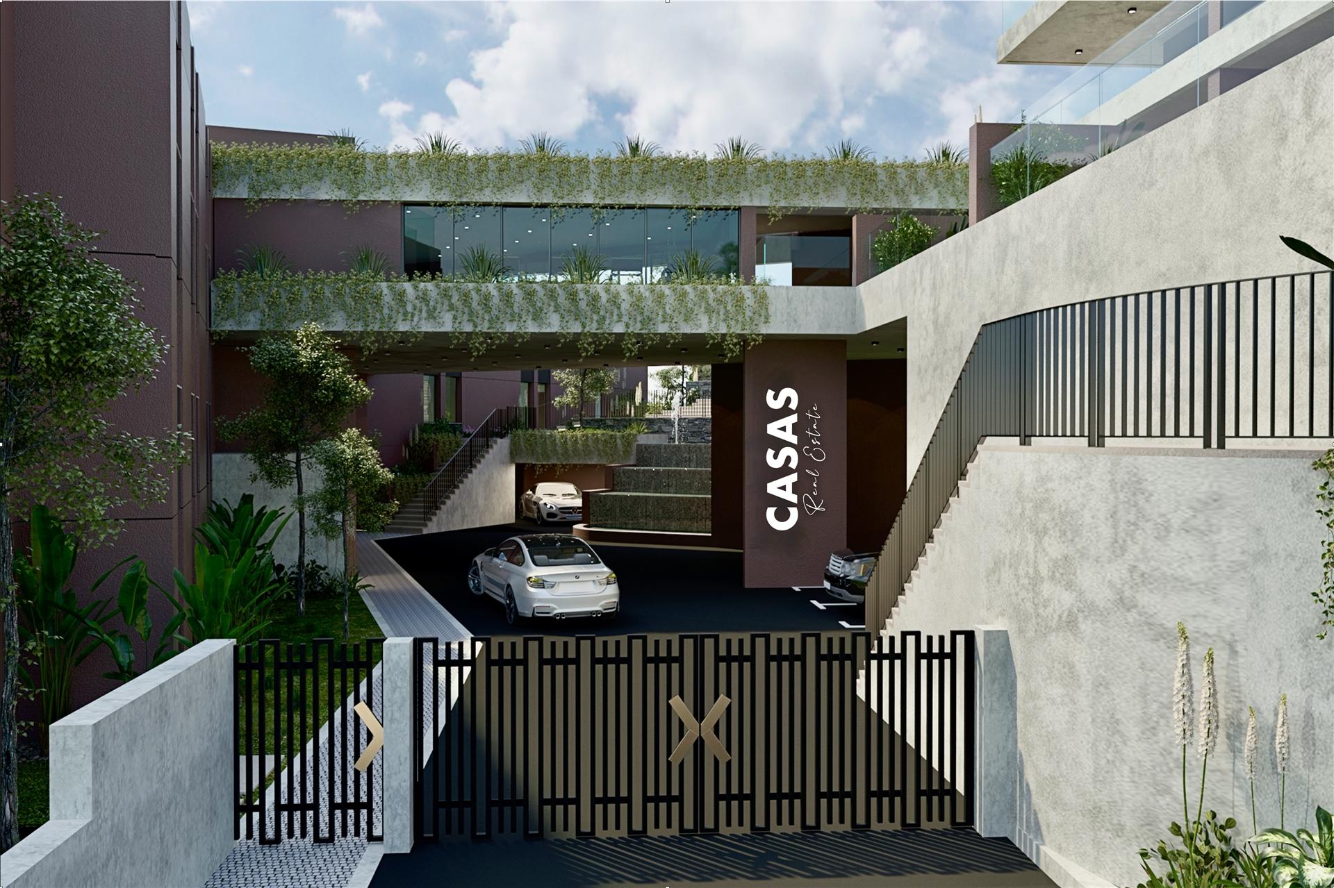 APARTAMENTO T2 DE LUXO C/PISCINA E JARDIM PRIVADO NO CENTRO DO FUNCHAL