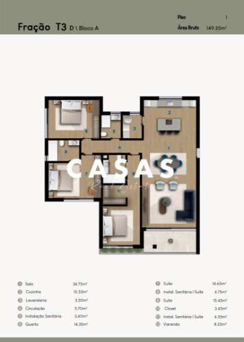 Apartamento T1, Ilha da Madeira, Câmara de Lobos