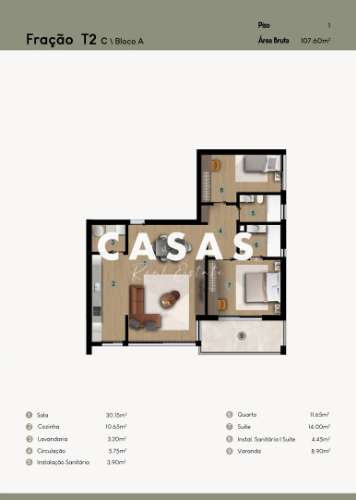 Apartamento T2, Ilha da Madeira, Câmara de Lobos