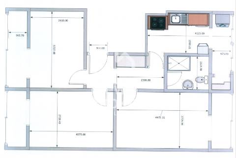 Apartamento T2 remodelado à venda na Damaia. Localização privilegiada. Com ótimas áreas.