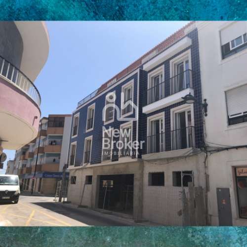 T2 com parqueamento, elevador, novo, vista rio no Montijo – com isenção de IMT.