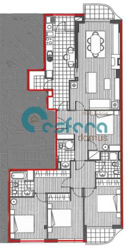 T3+1 com 2 garagens box - Vilar Paraíso, Quinta Rosas, Gaia