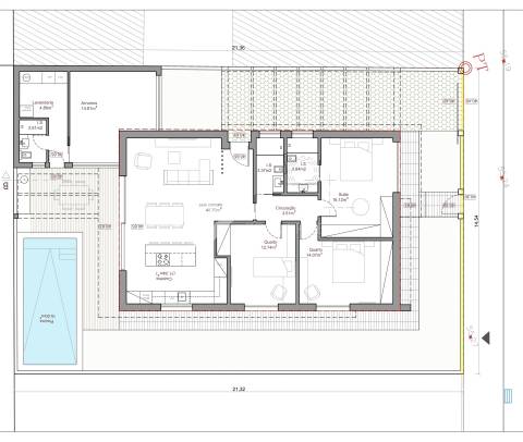 Moradia Térrea T3 com piscina - Pinhal do General