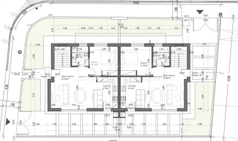Moradia Geminada T3 com piscina - Pinhal do General