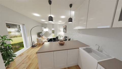 Moradia Geminada T3 com piscina - Fernão Ferro