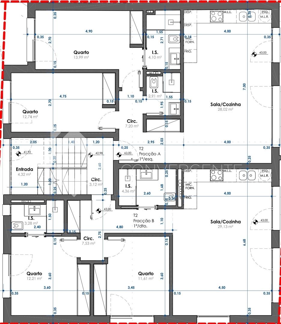 Apartamento T2 - Pinhal do General