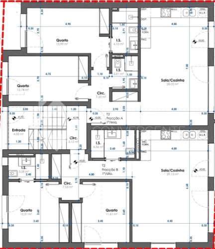 Apartamento T2 - Pinhal do General