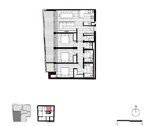 Apartamento T3 Vista Mar Varanda de 26m2