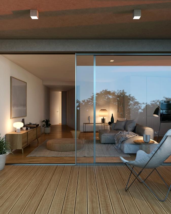 T2 S.Félix último piso vista mar varanda sul 3 lugares+arrumo