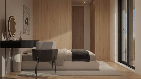 Apartamento T3 com varanda e garagem