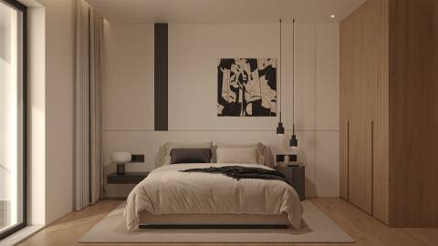 Apartamento T3 com varanda e garagem