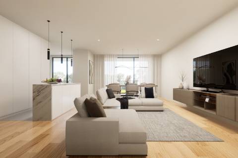 Apartamento T3 com varanda e garagem