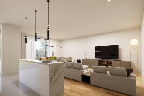 Apartamento T3 com varanda e garagem