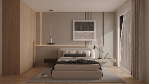 T3 Recuado Nascente/Poente/Sul - Varandas 149.3m2/ 2 Lugar de Garagem