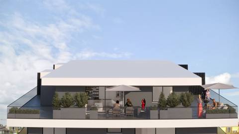 T3 Recuado Nascente/Poente/Sul - Varandas 149.3m2/ 2 Lugar de Garagem