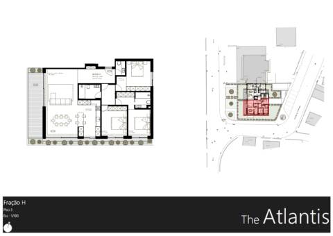 Apartamento T3 - Terraço + varandas + 2 lugar de garagem + arrumos