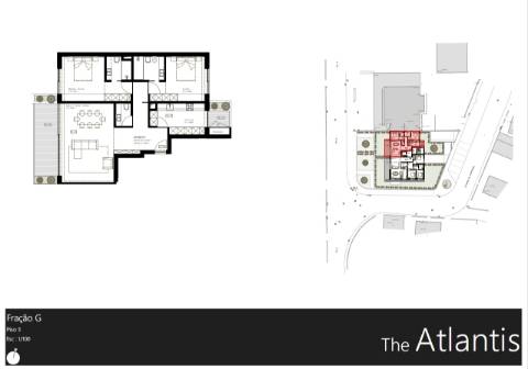 Apartamento T2 - Terraço + varanda + lugar de garagem + arrumos