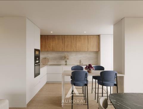 Apartamento T3 - Terraço + varanda + 2 lugar de garagem + arrumos