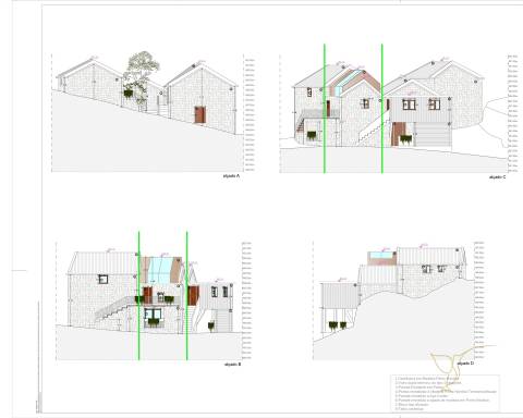 Oportunidade Única Investimento Turismo Rural, Conjunto de 6 Casas com Projeto Aprovado &#124; Varziela,