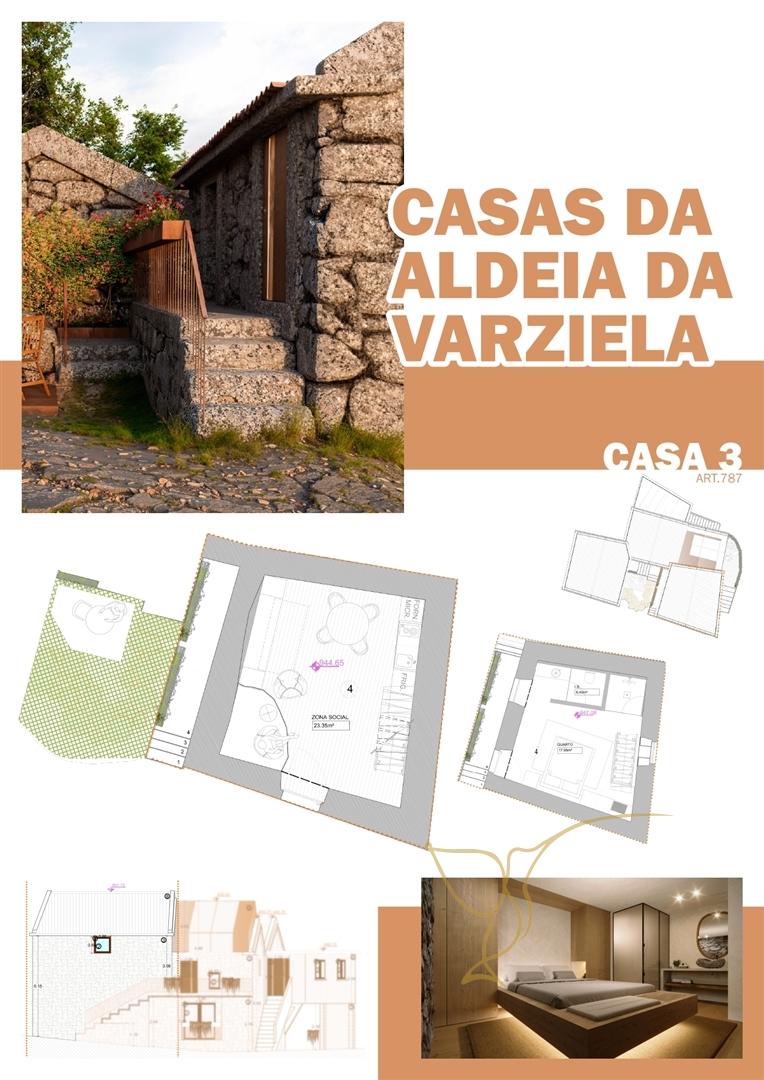 Oportunidade Única Investimento Turismo Rural, Moradia com Projeto| Varziela,