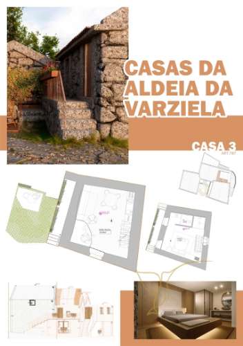 Oportunidade Única Investimento Turismo Rural, Moradia com Projeto| Varziela,