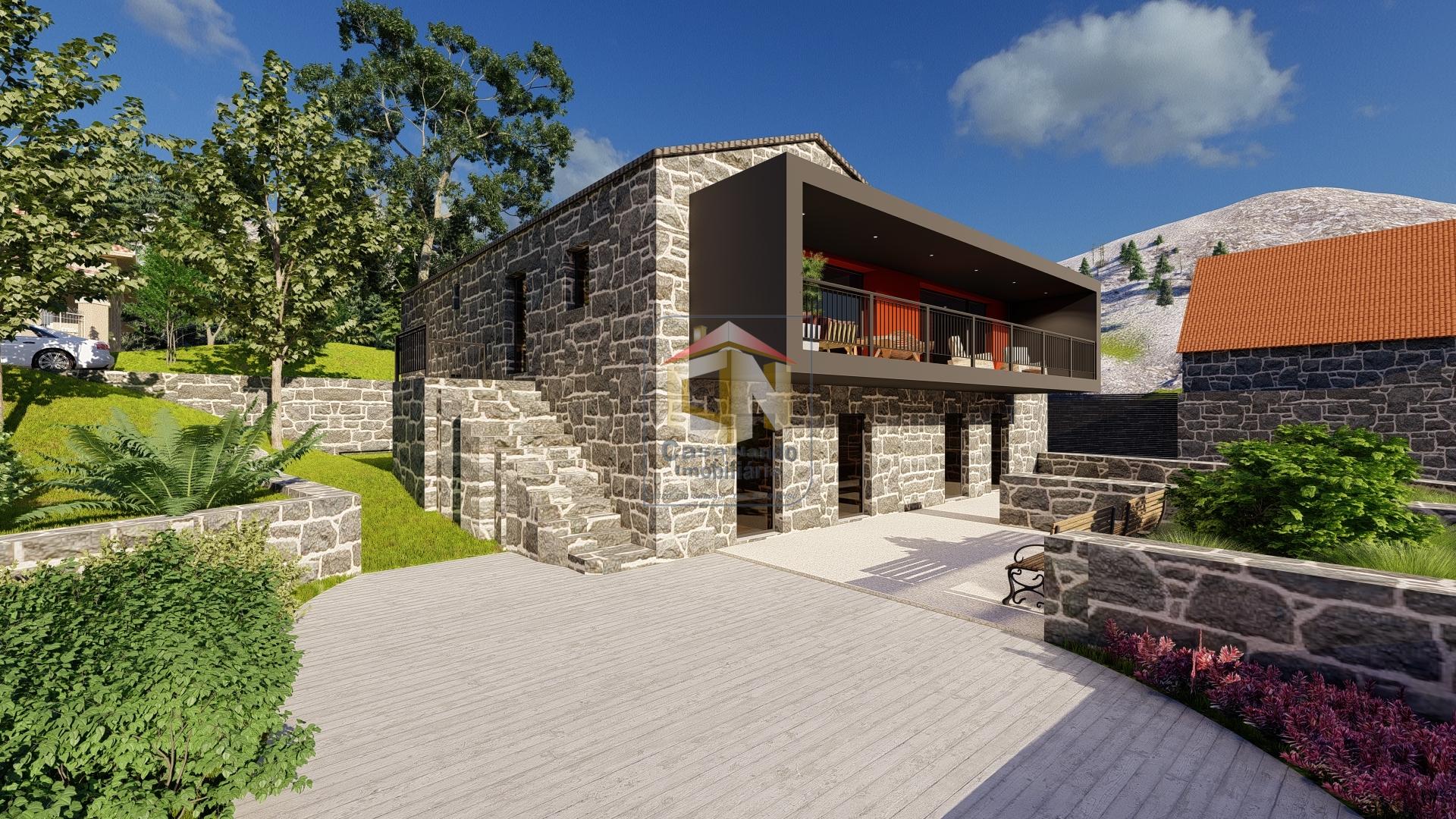 Moradia para Reconstrução com projeto de Arquitetura Aprovado