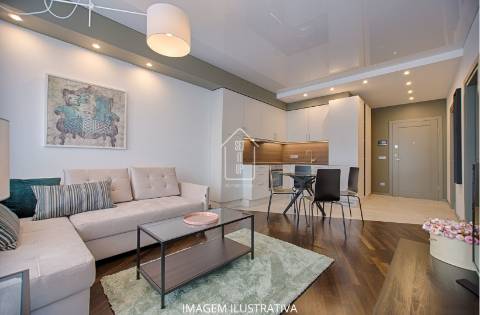 Apartamento T2 Novo, terraço, garagem em condomínio fechado no coração de Matosinhos