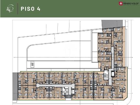 Conheça, no coração de Matosinhos, T2, NOVO, com varanda, e estacionamento.