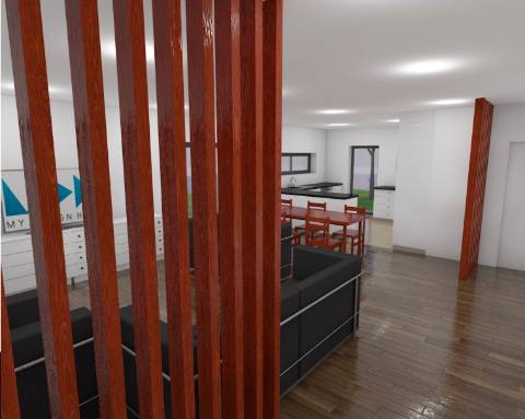 Moradia de dois quartos a construire na costa de prata