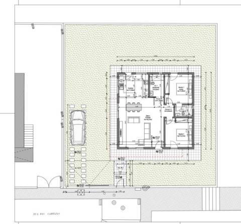 Moradia de dois quartos a construire na costa de prata