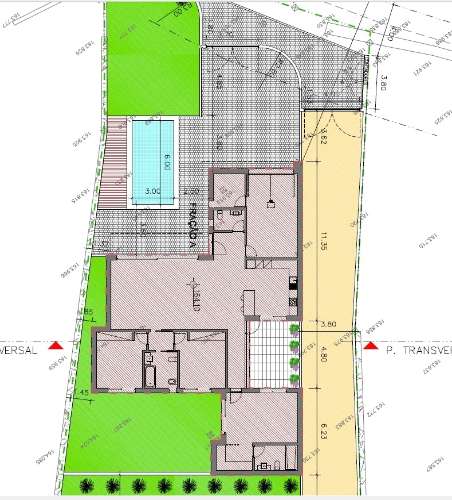 Excelente moradia térrea no campo e junta a cidade na Costa Oeste